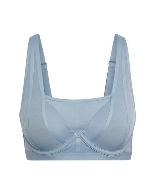 Adidas Blue Tlrd Impact Luxe Training High-Support Bra