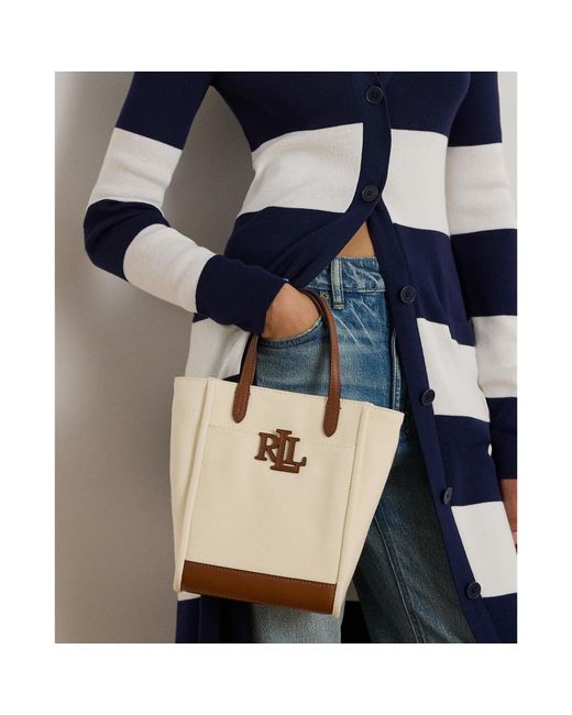 Ralph Lauren White Tote Bag