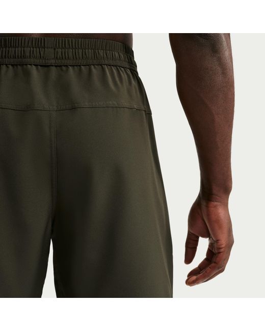 Nike Gray Dri-Fit Form 7 Unlined Versatile Shorts for men