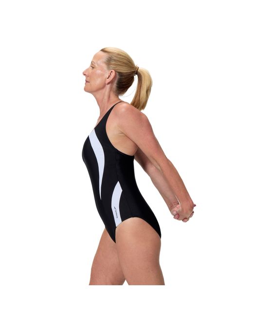 Speedo Black One Piece Swimsuit
