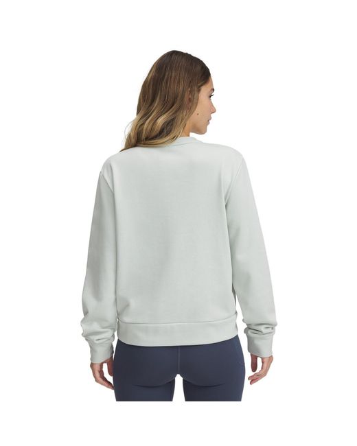 Under Armour Gray Rival Terry Crew Sweatshirt