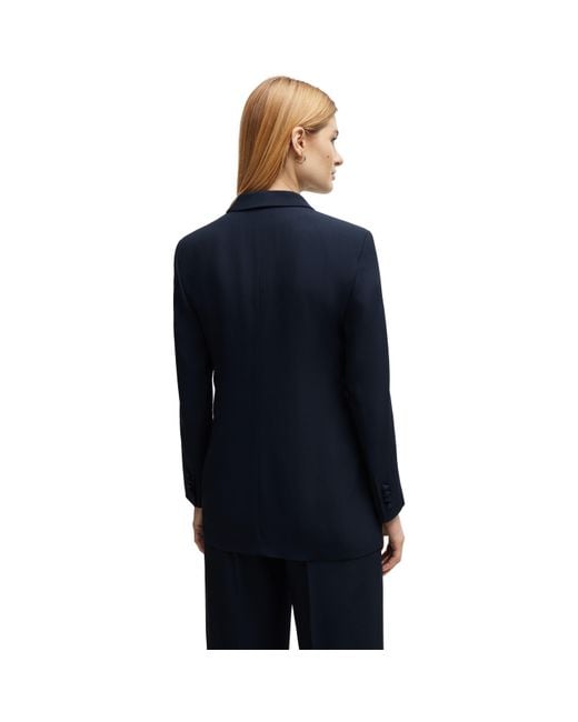Boss Blue Jirea Tailored Formal Jacket