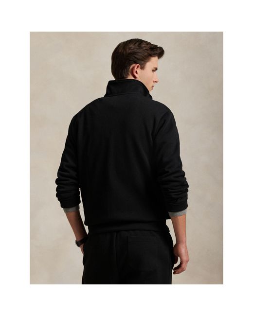 Polo Ralph Lauren Black Tech Full Zip Fleece for men