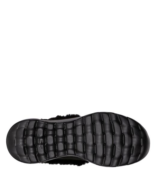 Skechers Black Slip On Trainers