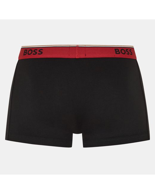 Boss Blue Bodywear 3-Pack Boxer Shorts With Logo Detail for men