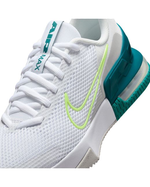 Nike White Air Max Alpha Trainer 6 Workout Shoes for men