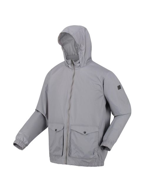 Regatta Gray Reaver Waterproof Jacket for men