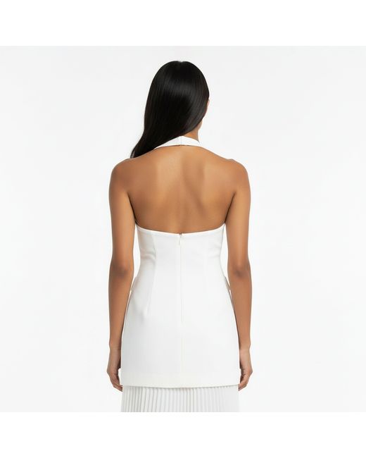 Jarlo White Long Maxi Dress