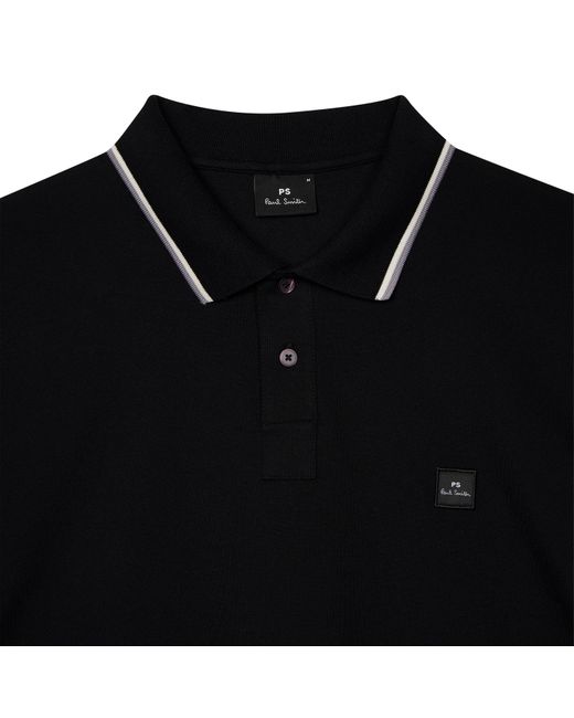 Paul Smith Black Polo T-Shirt for men
