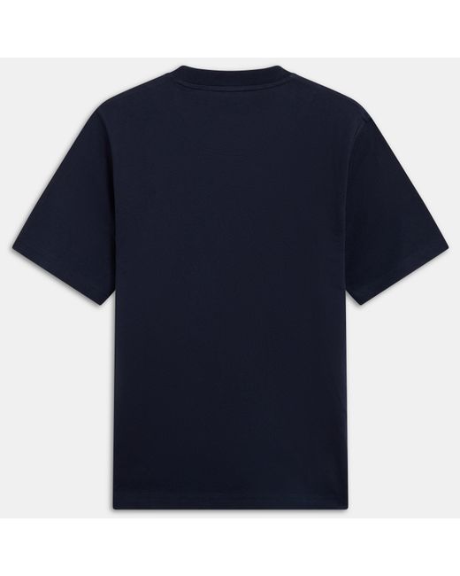 Ted Baker Blue Ss Box Logo Tee for men