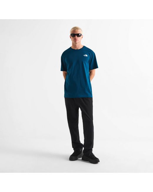 The North Face Blue Never Stop Exploring Regular Fit T-Shirt for men