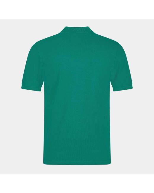 Lyle & Scott Green Basic Short Sleeve Polo Shirt for men