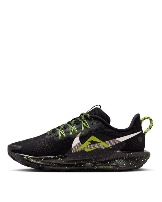 Nike Blue Reactx Pegasus Trail 5 Running Shoes