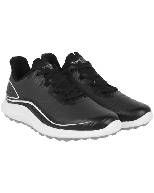 Calvin Klein Black Calvin Brooklyn Golf Shoes for men