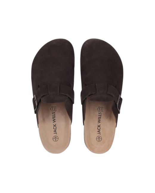 Jack Wills Brown Mule Sandals