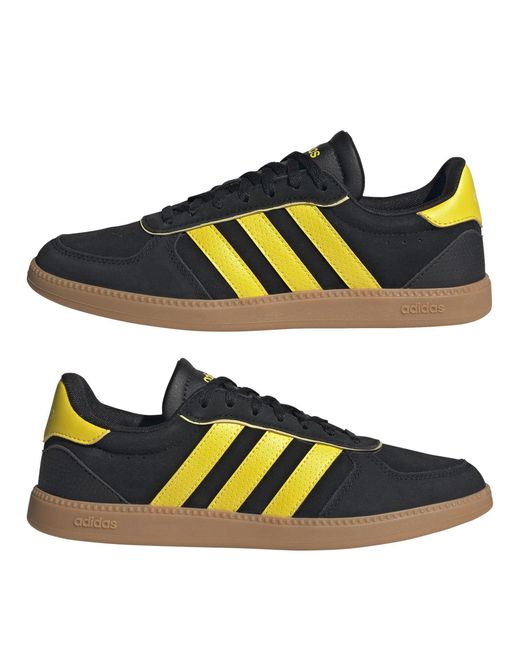 Adidas Blue Breaknet Sleek Suede Shoes