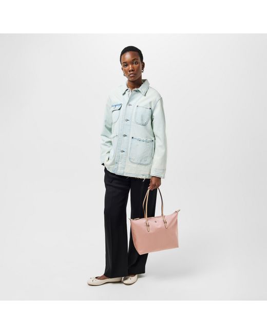 Ralph Lauren Pink Medium Keaton Tote Bag