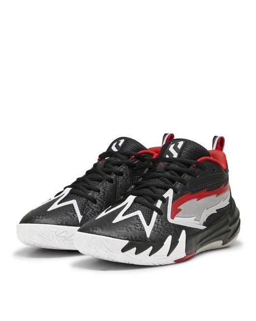 PUMA Black Scoot Zeros O.D.D. City Basketball Trainers for men