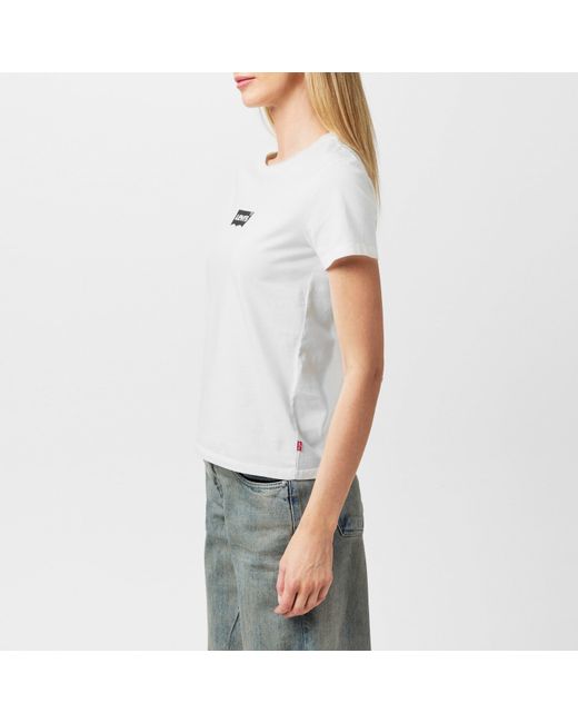Levi's White Print T-Shirt