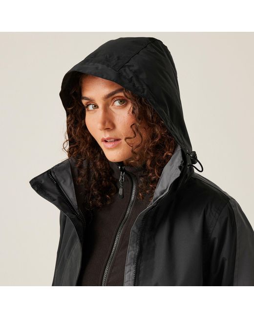 Regatta Black Defender Iii Waterproof 3