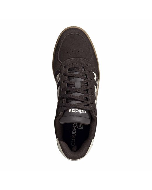 Adidas Brown Breaknet Sleek Suede Shoes