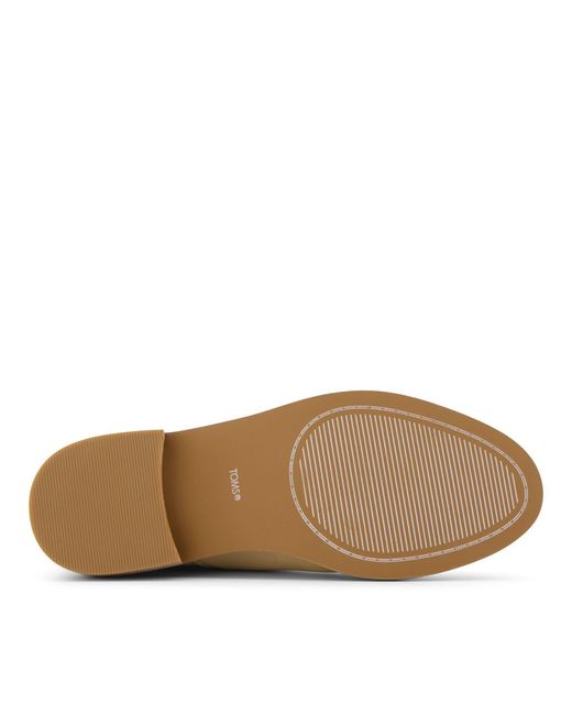 TOMS Natural Charlie Oatmeal Leather Boot