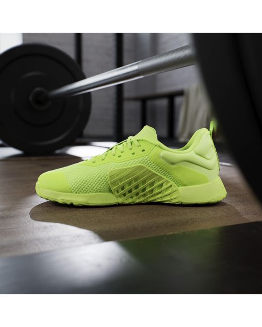 Adidas Green Dropset 3 Training Shoes