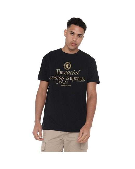 Bridgerton Black The Social Season Is Upon Us T-Shirt B for men
