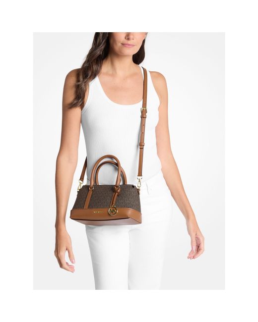 MICHAEL Michael Kors Brown Satchel Bag