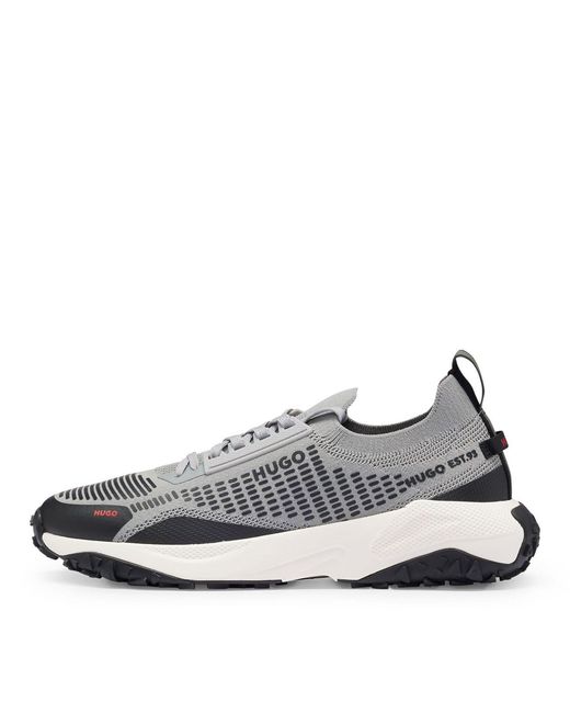 HUGO Gray Go1St Trainers for men