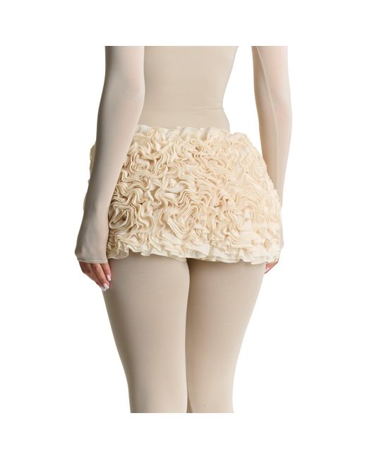 Naked Wardrobe Natural Roses Mini Skort