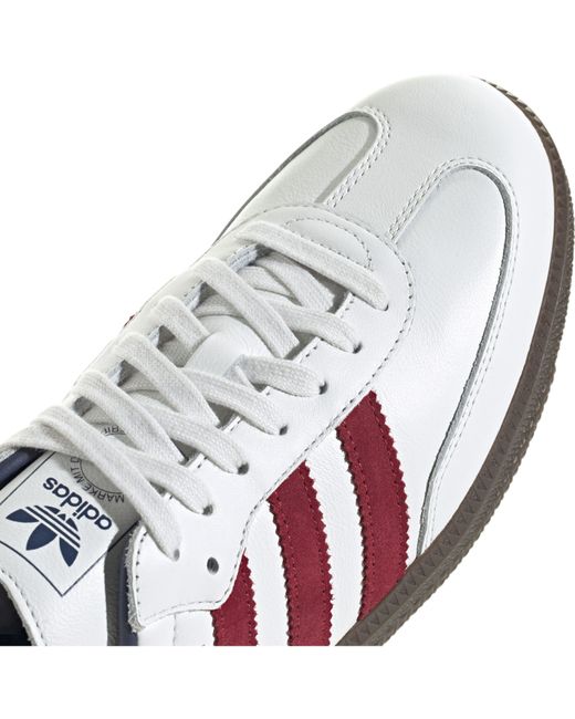 Adidas Originals White Samba Og Low-Top Trainers for men