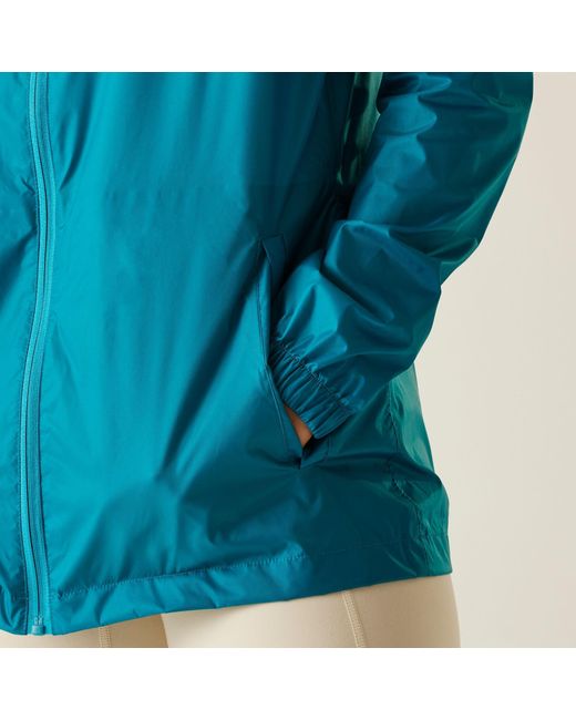Regatta Blue Pack It Iii Waterproof Jacket