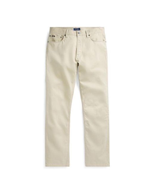Polo Ralph Lauren Natural Varick 5 Pocket Trousers for men