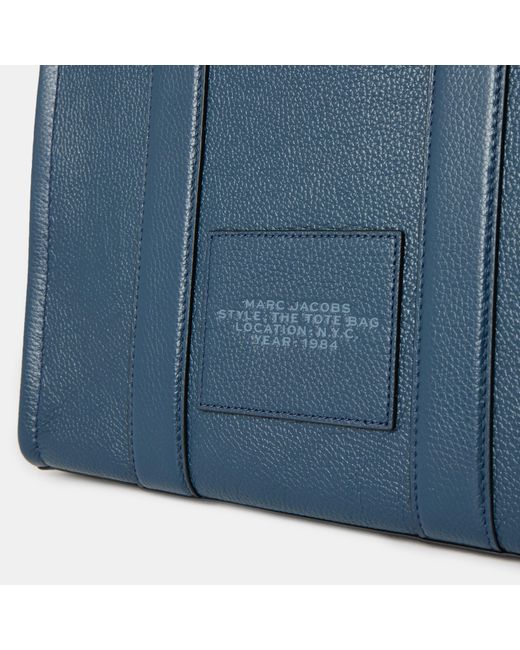 Marc Jacobs Blue Medium Leather Tote Bag