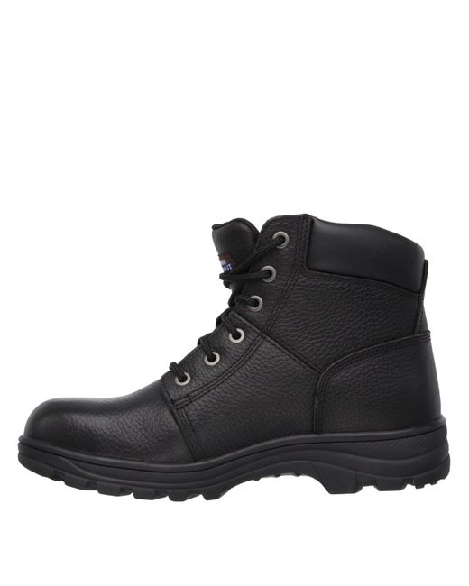 Skechers Workshire Black Uk 10.5/ Eu 45.5/ Us 11.5 for men