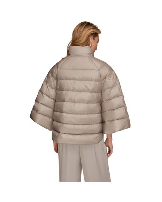 Donna Karan Multicolor Short Puffer Jacket