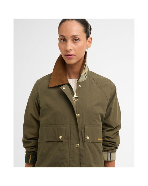 Barbour Green Rain Anorak Jacket