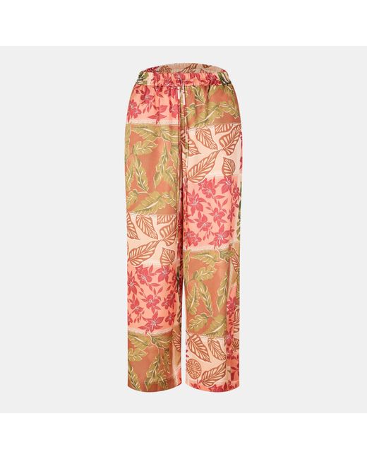 Biba Orange Wide Leg Trousers