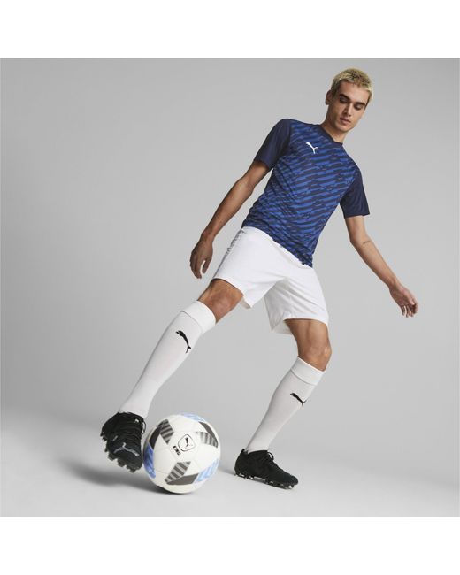 PUMA Blue Short-Sleeve Performance T-Shirt for men