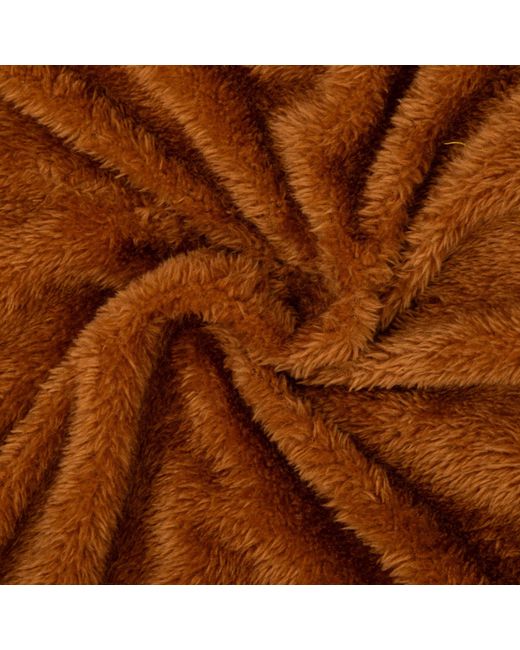 I Saw It First Orange Isif Detachable Hood Fur Trim Sherpa Lined Parka