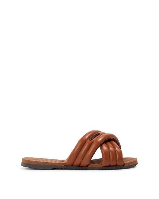 Havaianas Brown Flip Flops