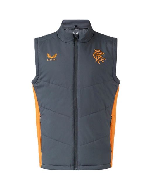 Castore Blue Lightweight Gilet for men