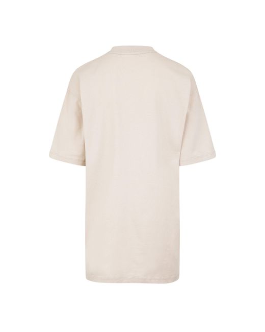 Red Run Natural Oversized T-Shirt