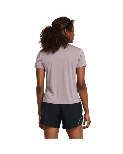 Under Armour Purple Streaker Ss Running Top