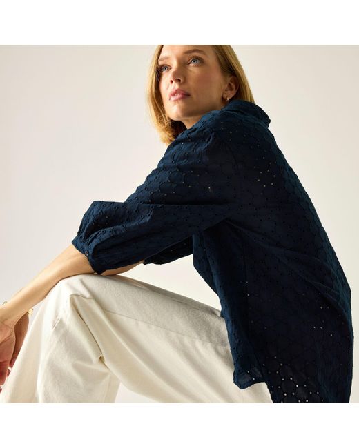 Regatta Blue Nofino Lightweight Shirt