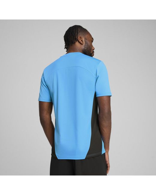 PUMA Blue Olympique De Marseille Training Shirt 2024 2025 Adults for men