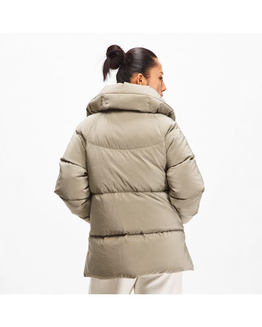 Varley Gray Valencia Down Puffer Coat