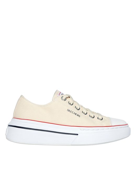 Skechers White Cordova Low-Top Trainers