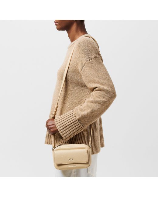 ARMANI EXCHANGE Natural Messenger Camera Bag